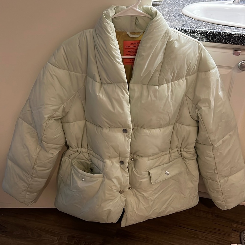 J. Crew signature puffer